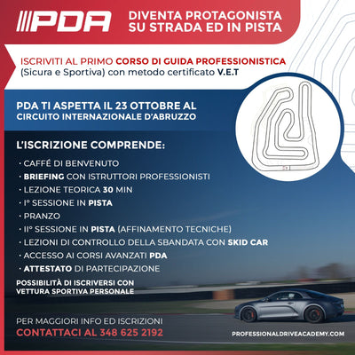 CORSO DI GUIDA PROFESSIONISTICA